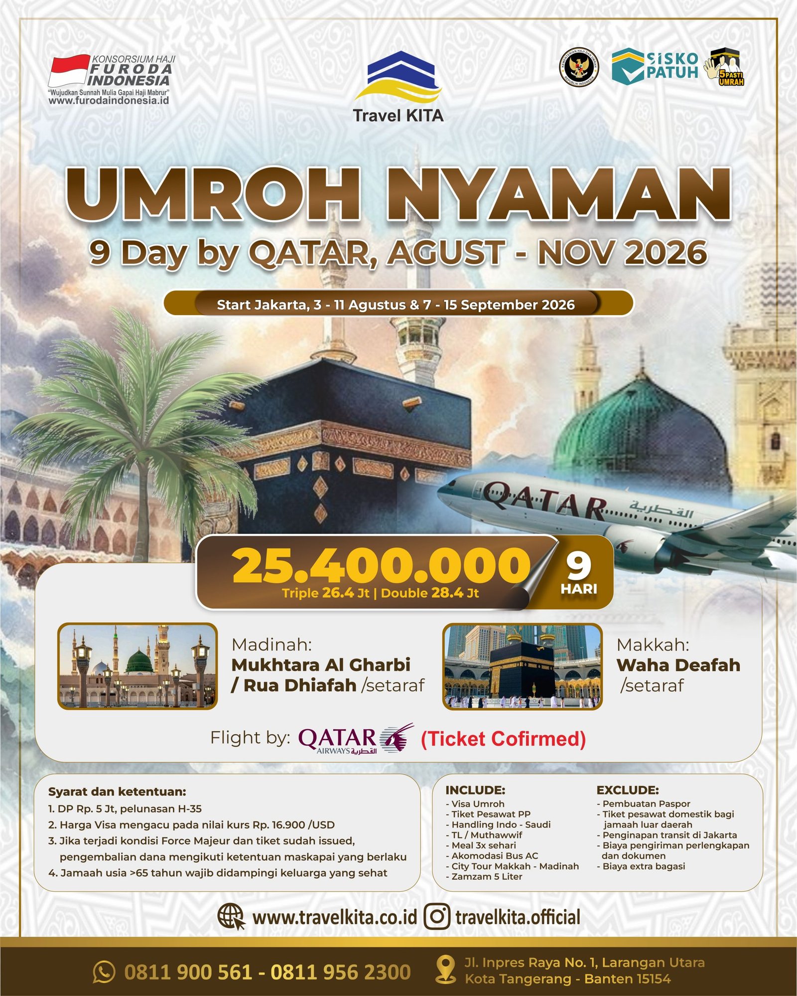 IG UMROH 1448 TRAVEL KITA nyaman
