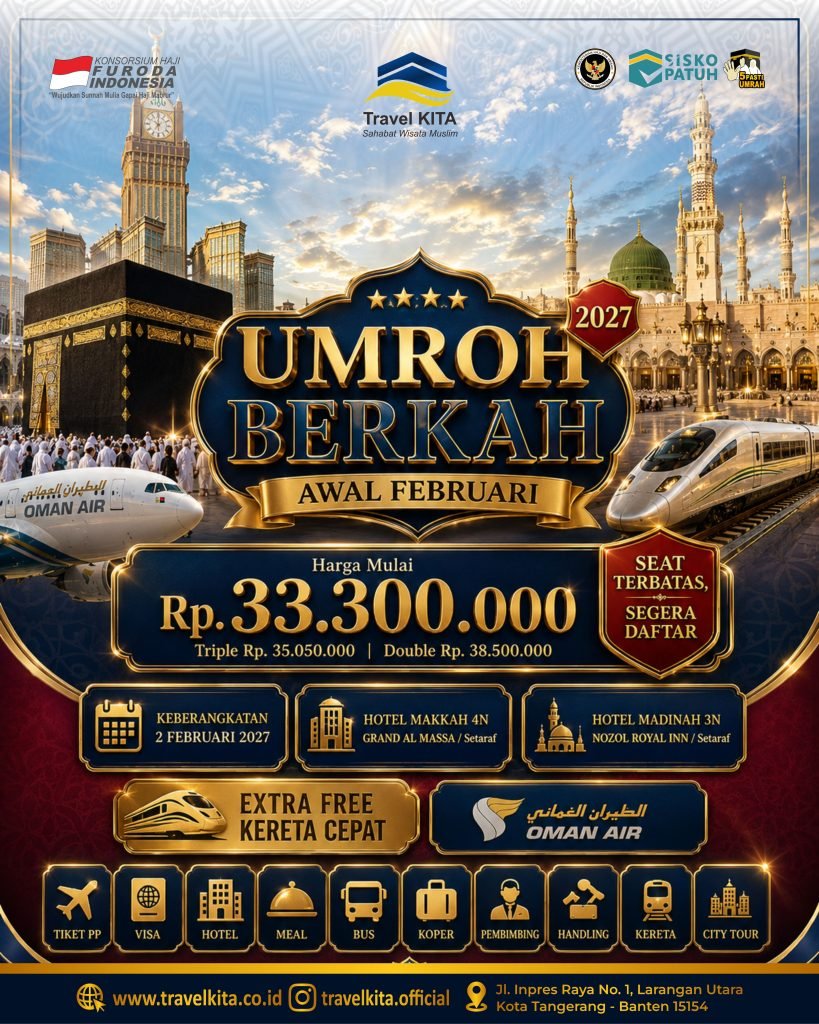 UMROH BERKAH AWAL FEBRUARI