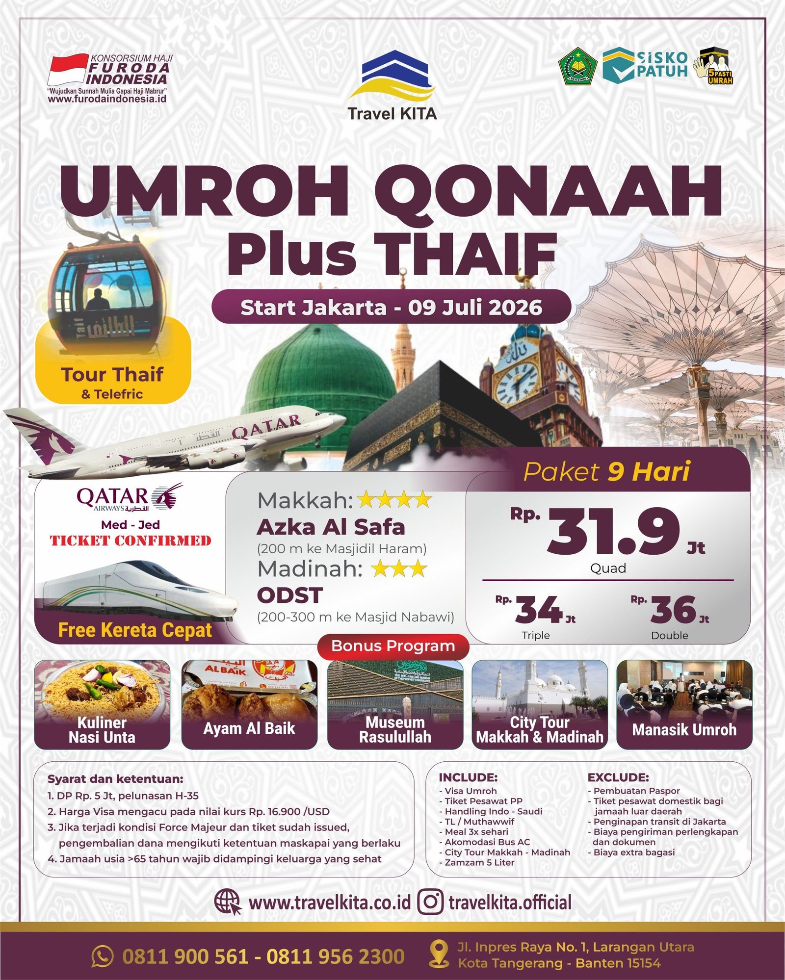 UMROH QONAAH Plus THAIF