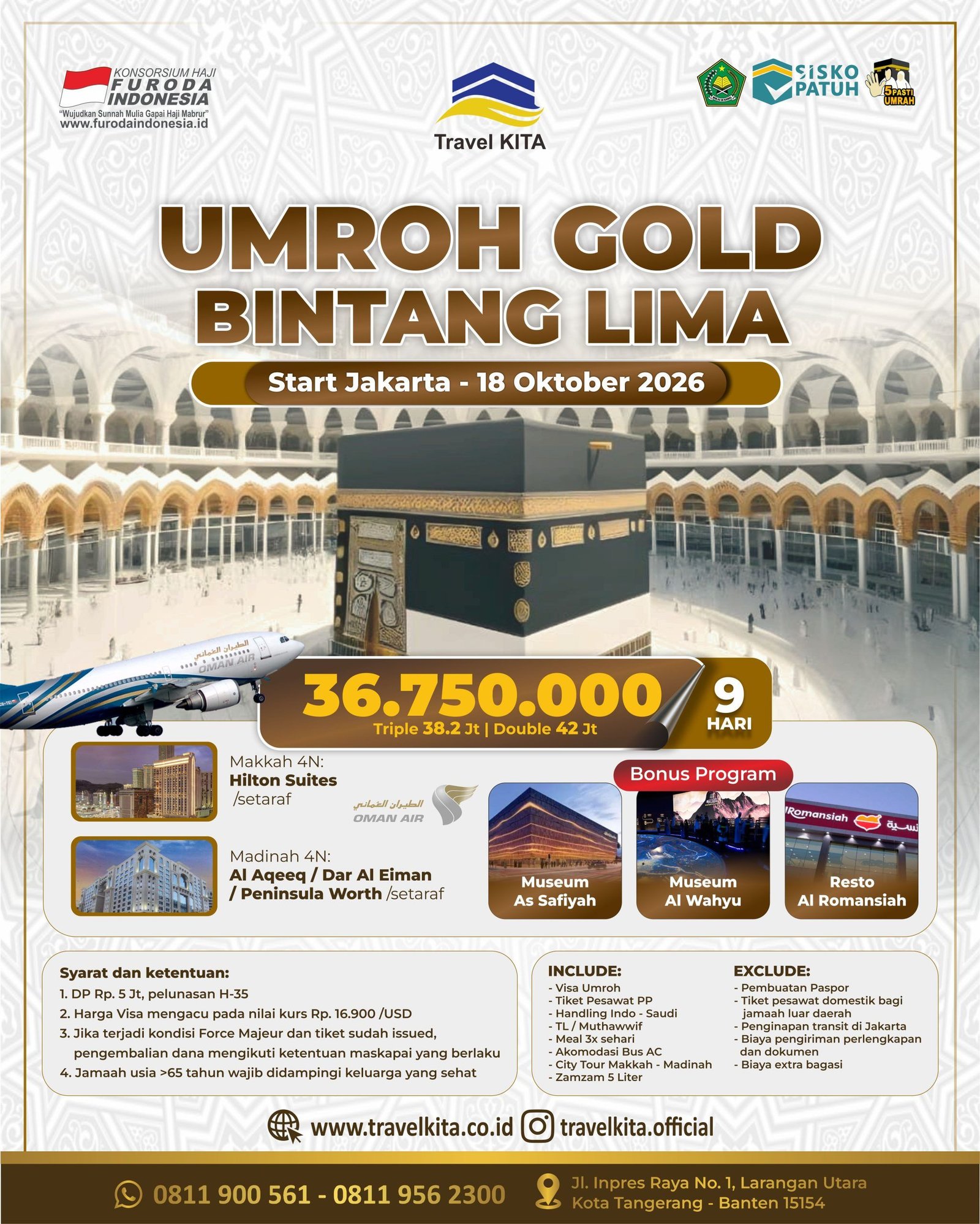 UMROH GOLD BINTANG LIMA