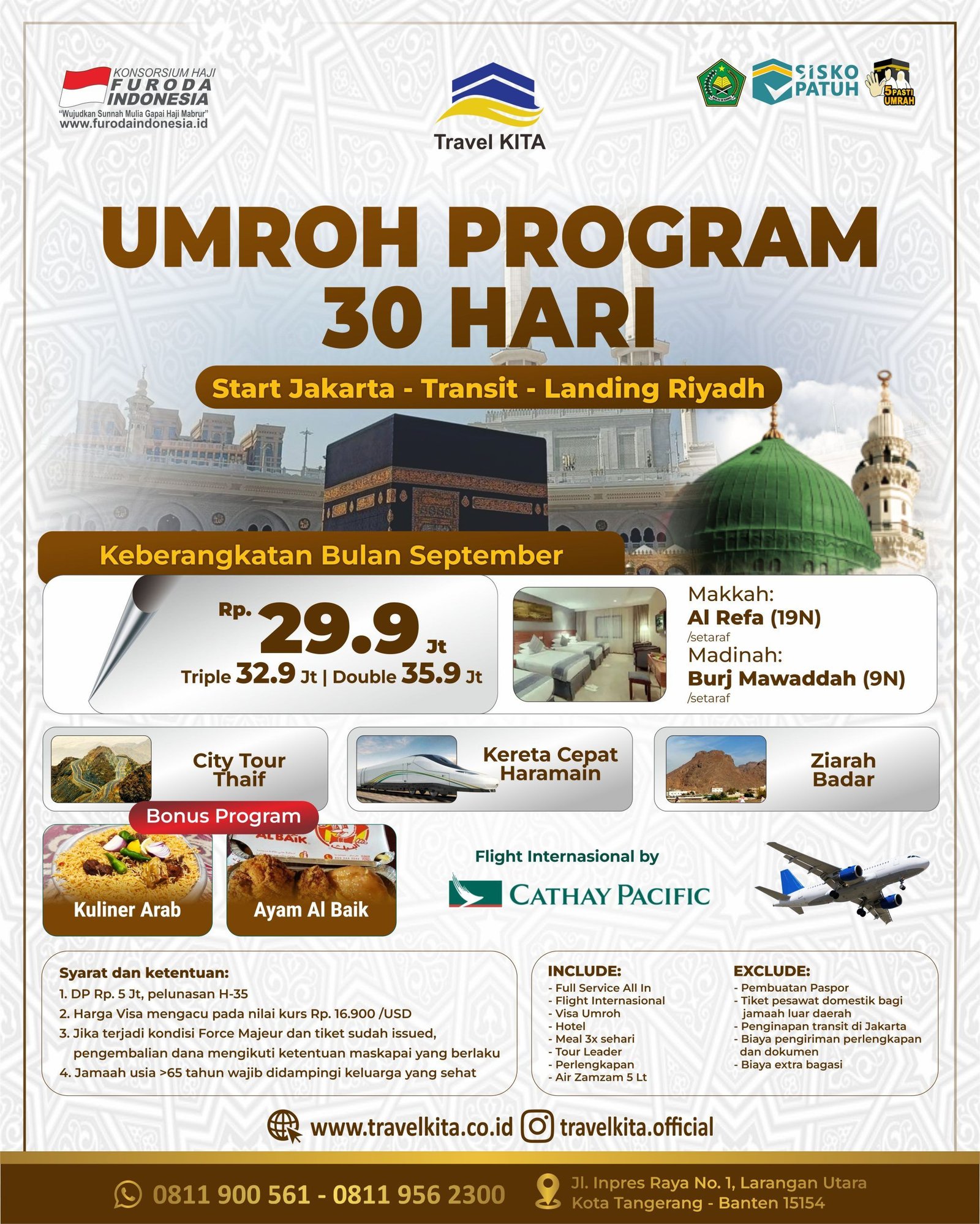 UMROH PROGRAM 30 HARI