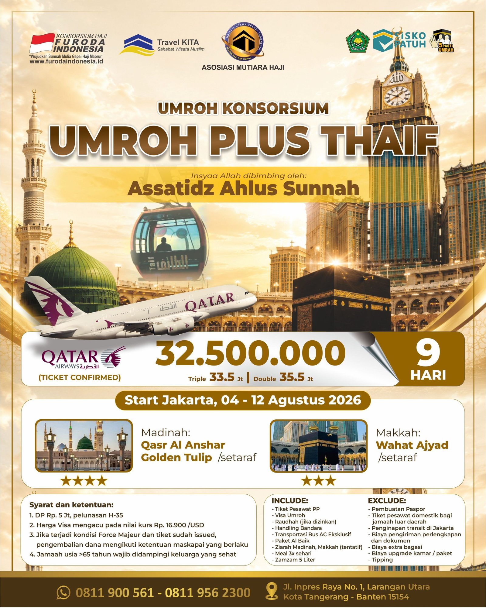 UMROH KONSORSIUM PLUS THAIF