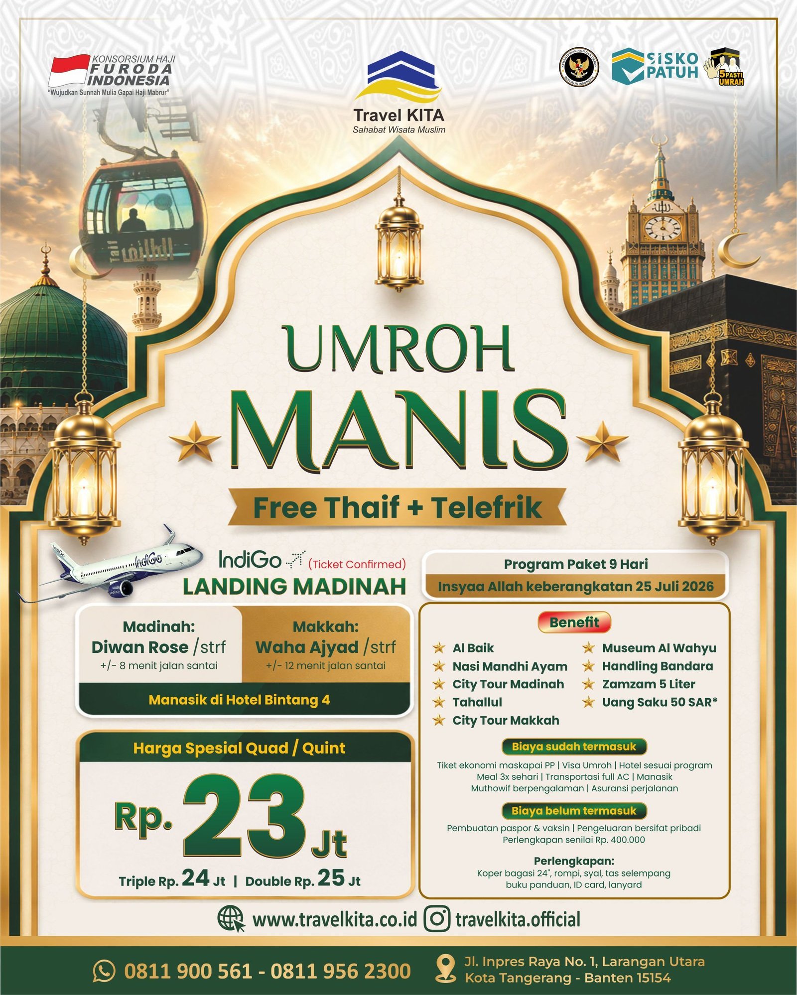 UMROH MANIS FREE THAIF & TELEFRIK