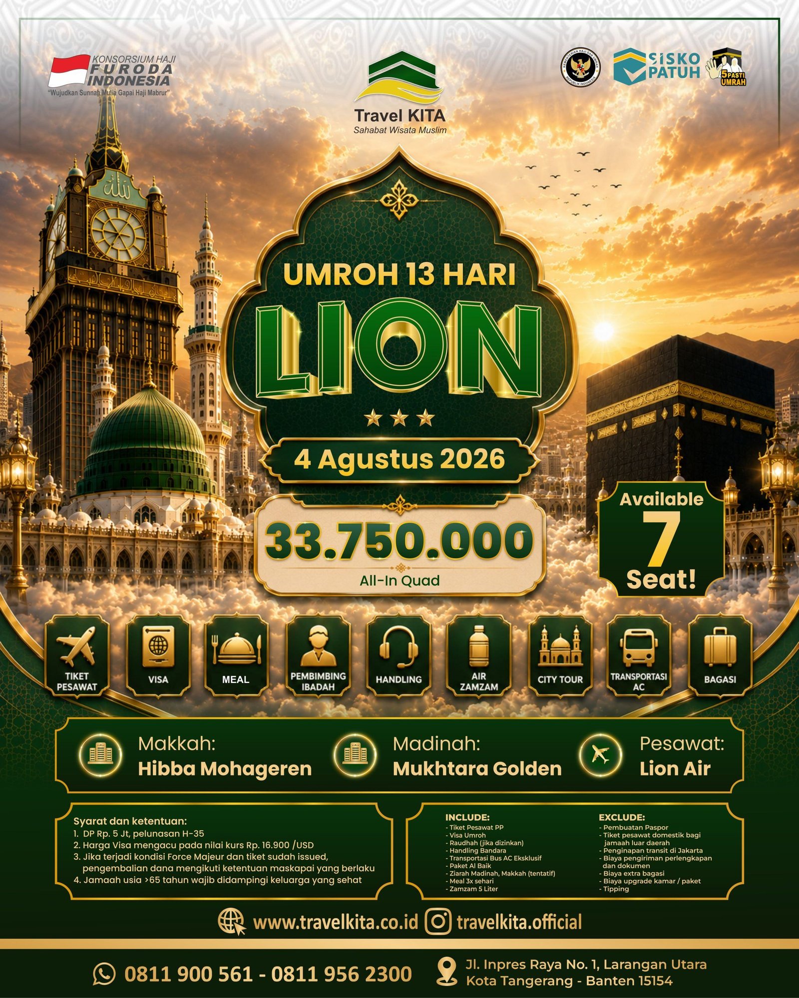 UMROH 13 HARI by LION