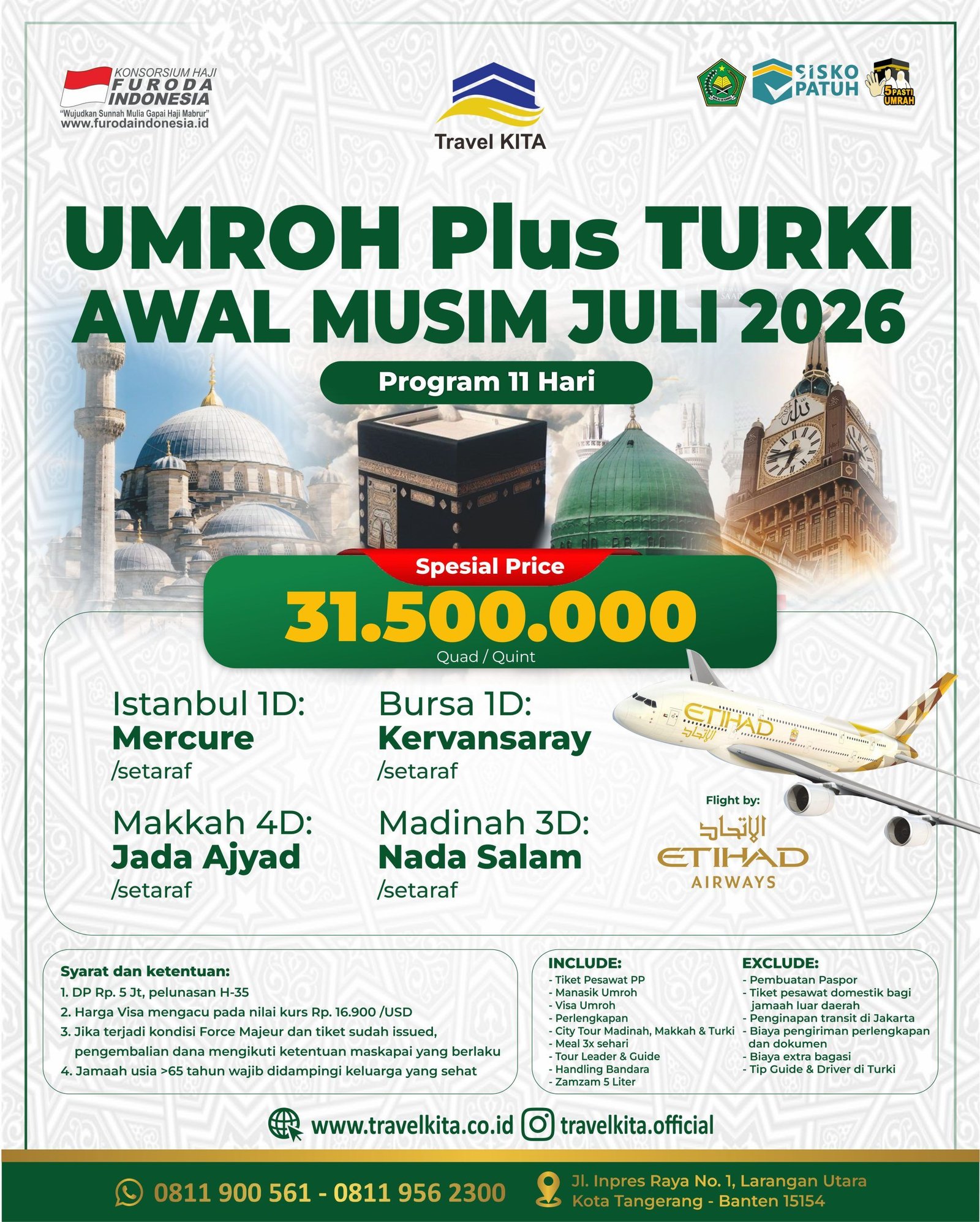 UMROH Plus TURKI