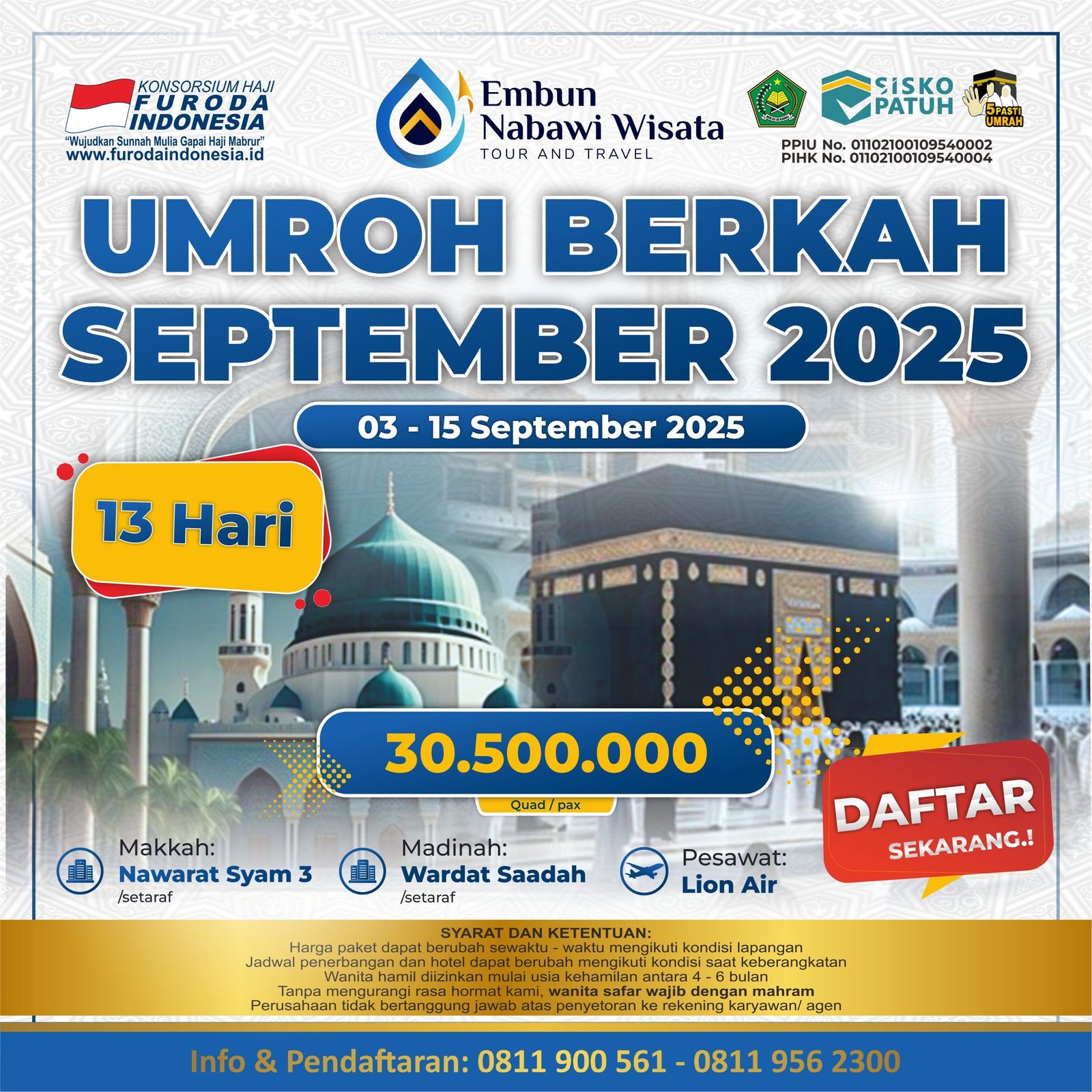 UMROH BERKAH SEPTEMBER
