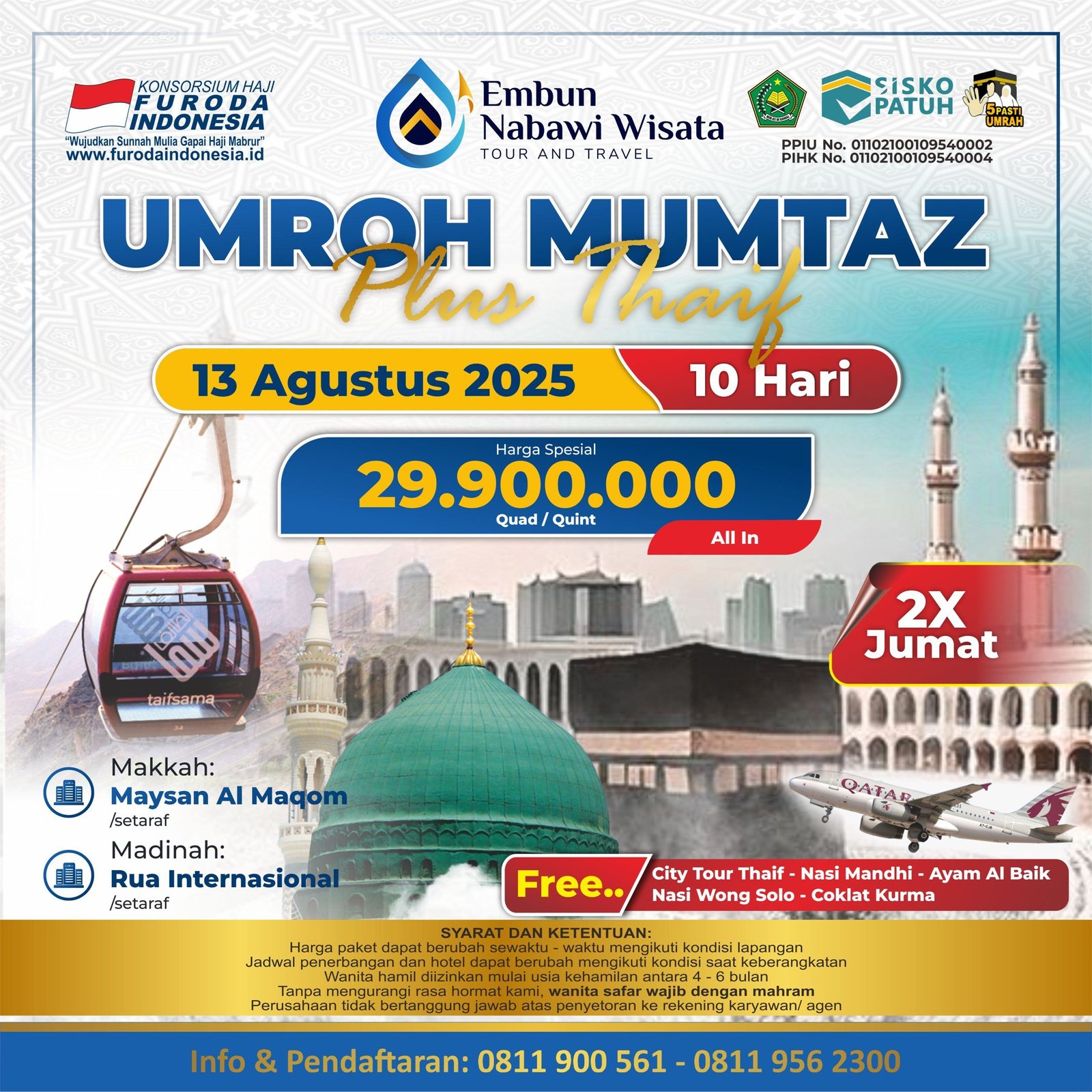 UMROH MUMTAZ PLUS THAIF