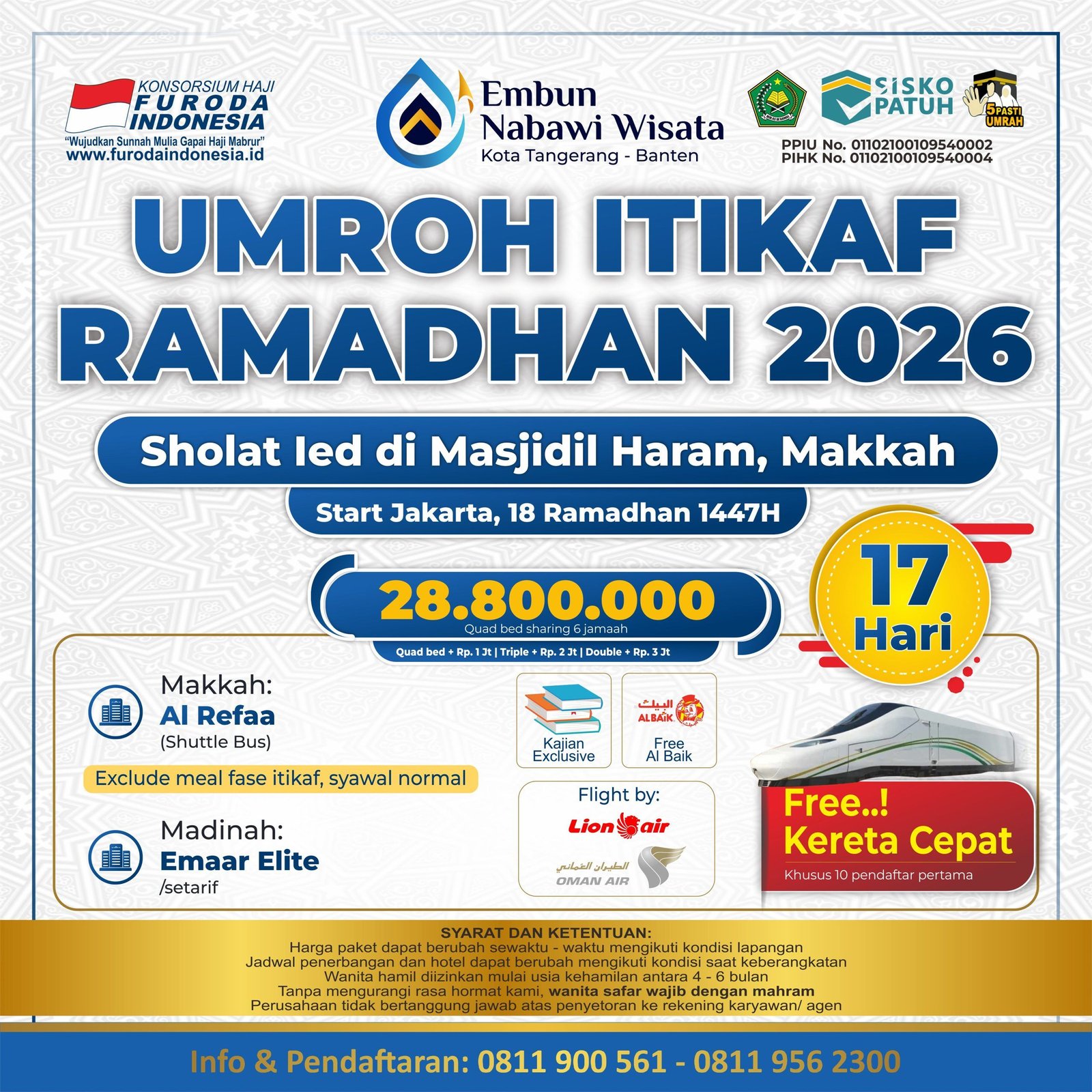 UMROH ITIKAF RAMADHAN 2026