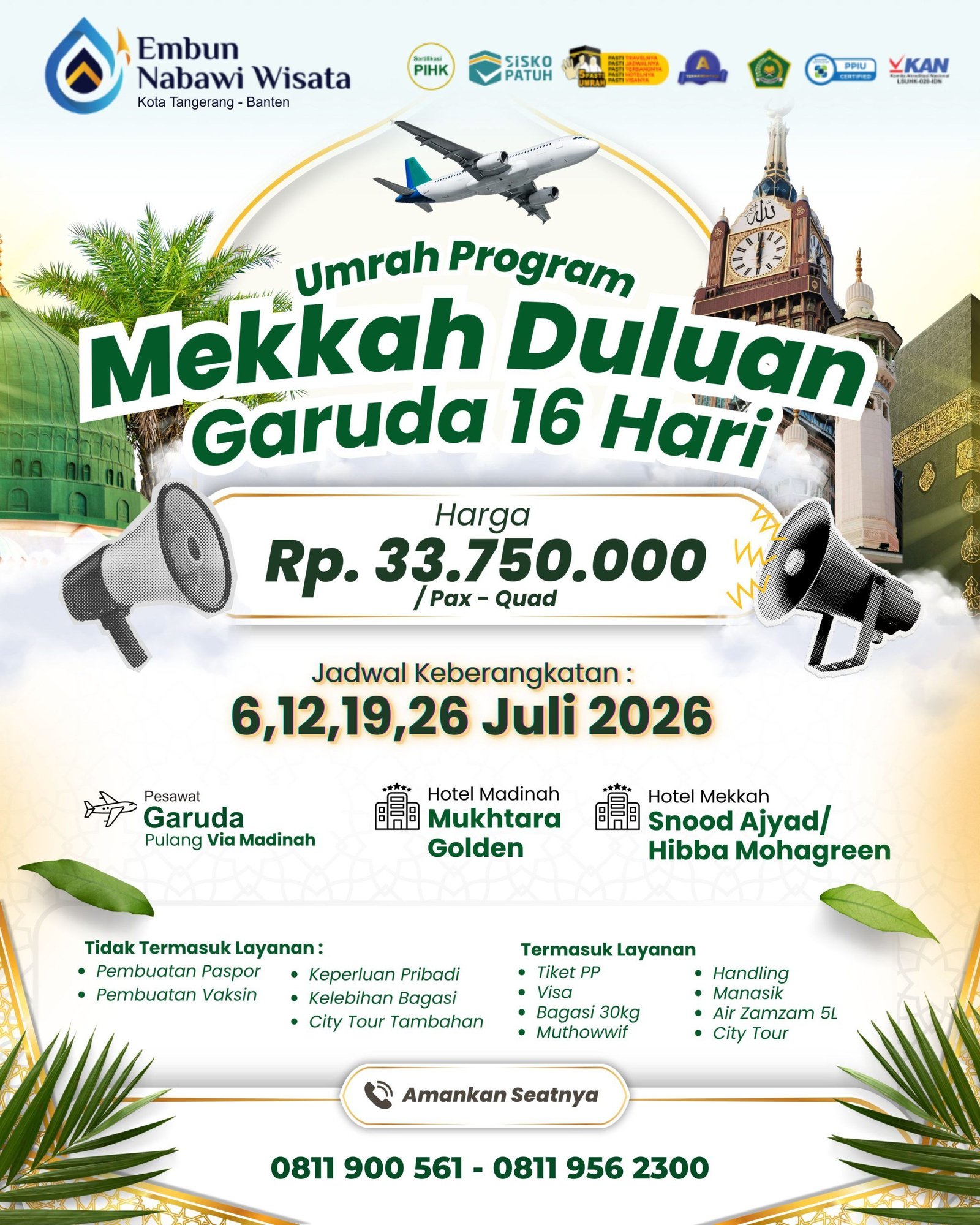 UMROH GARUDA 16 HARI